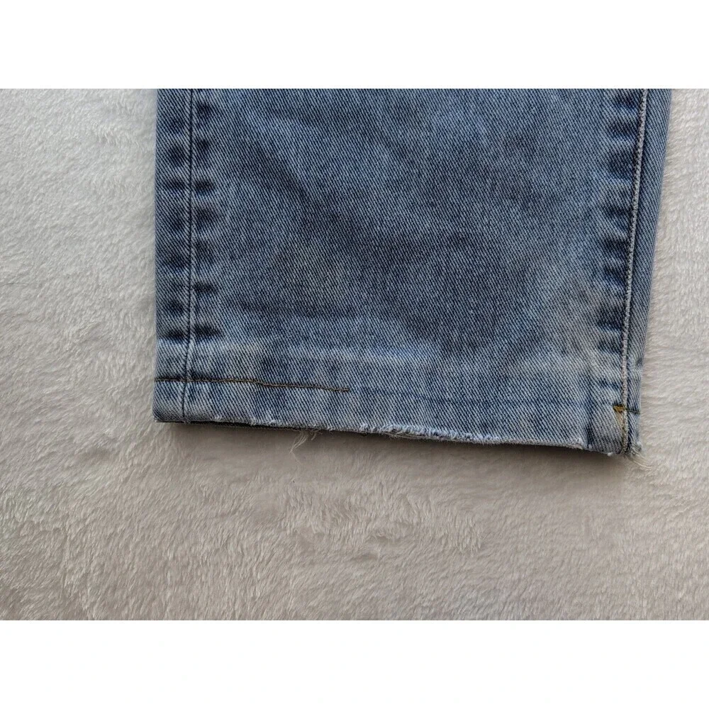 Pepe Jeans ORIGINAL PEPE COMFORT Jeans Y2K Distressed Relaxed Fit Size 36x33
